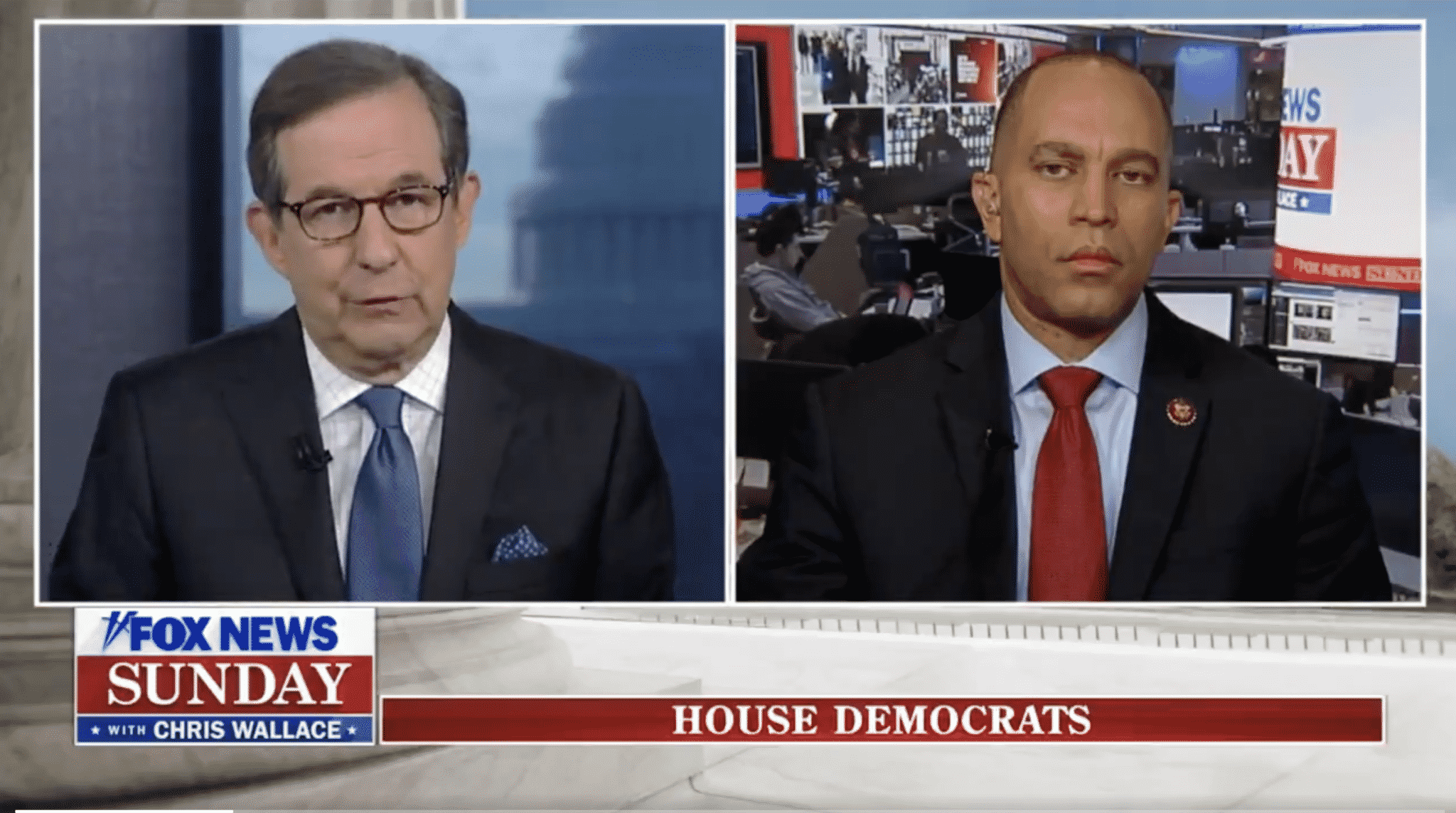 Chris Wallace Confronts House Dem After He Claimed There Was ‘No Joy’ at Impeachment Signing