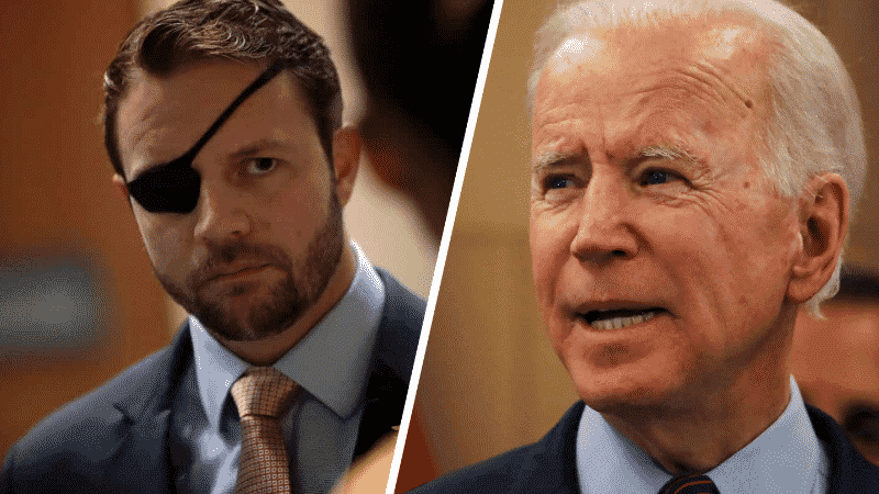 Crenshaw Blasts Biden for Suggesting ‘a Wall Will Not Stop the Coronavirus’ in Criticism of Trump