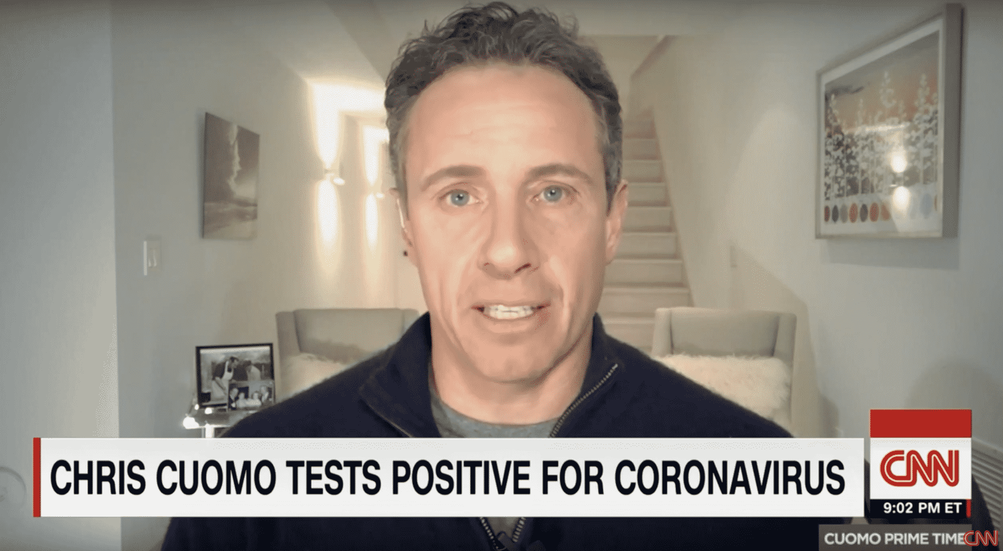 ‘This Is a Fight’: Chris Cuomo Responds to His Coronavirus Diagnoses