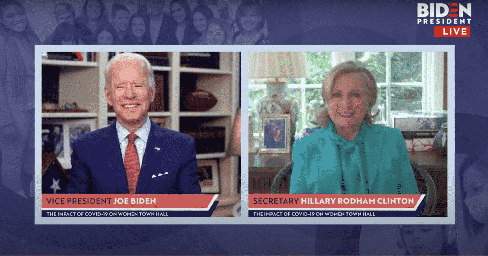 Hillary Clinton Endorses Joe Biden for President