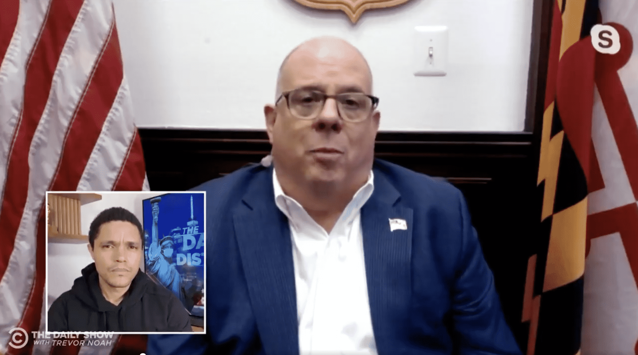 Gov. Larry Hogan: Trump Admin Has Been Making ‘Some Strides’ in Coronavirus Fight
