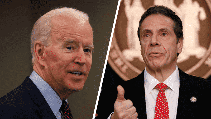 Biden Says Andrew Cuomo Is ‘Capable’ of Being President, but a Woman Will Be His VP Pick