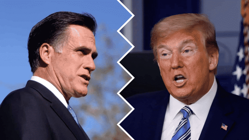 Trump Admits He Shut out Romney in Not Inviting Him to Coronavirus Task Force