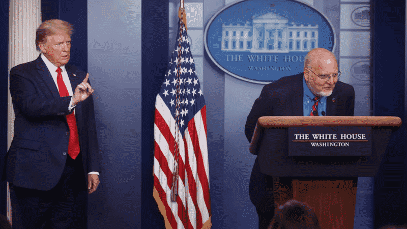 CDC Head Tries to Clarify Remarks About a Second Coronavirus Wave After Trump Pushes Back