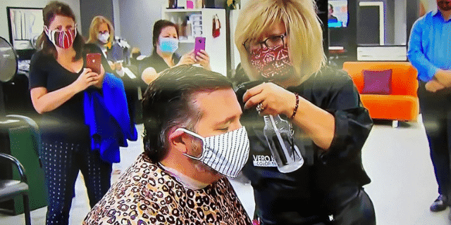 Ted Cruz Gets Haircut From Dallas Hair Salon of Owner Who Was Released From Jail