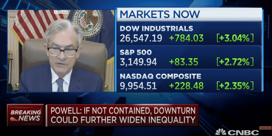 Fed’s Powell: Full Economic Recovery Is ‘Unlikely’ Until the Public Is Confident COVID-19 Is ‘Contained’