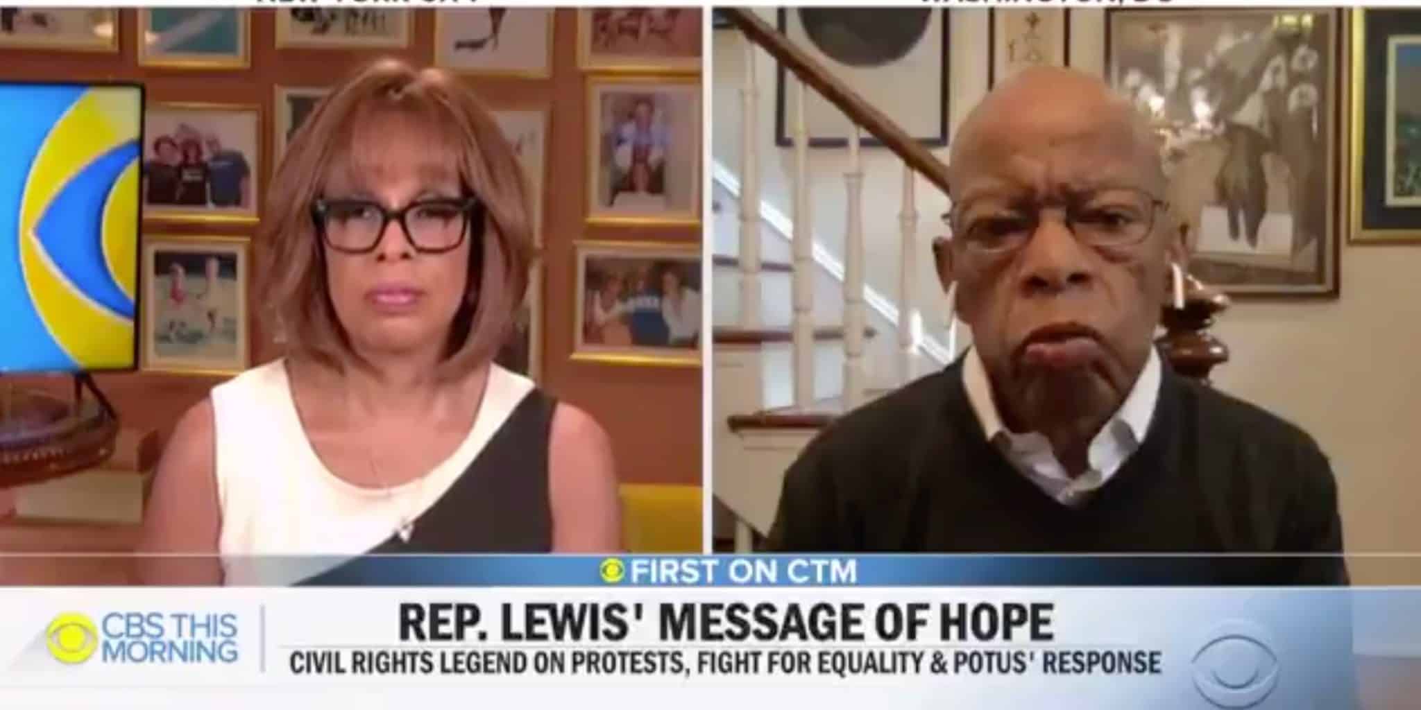 Civil Rights Icon John Lewis Gives First Interview After Death of George Floyd
