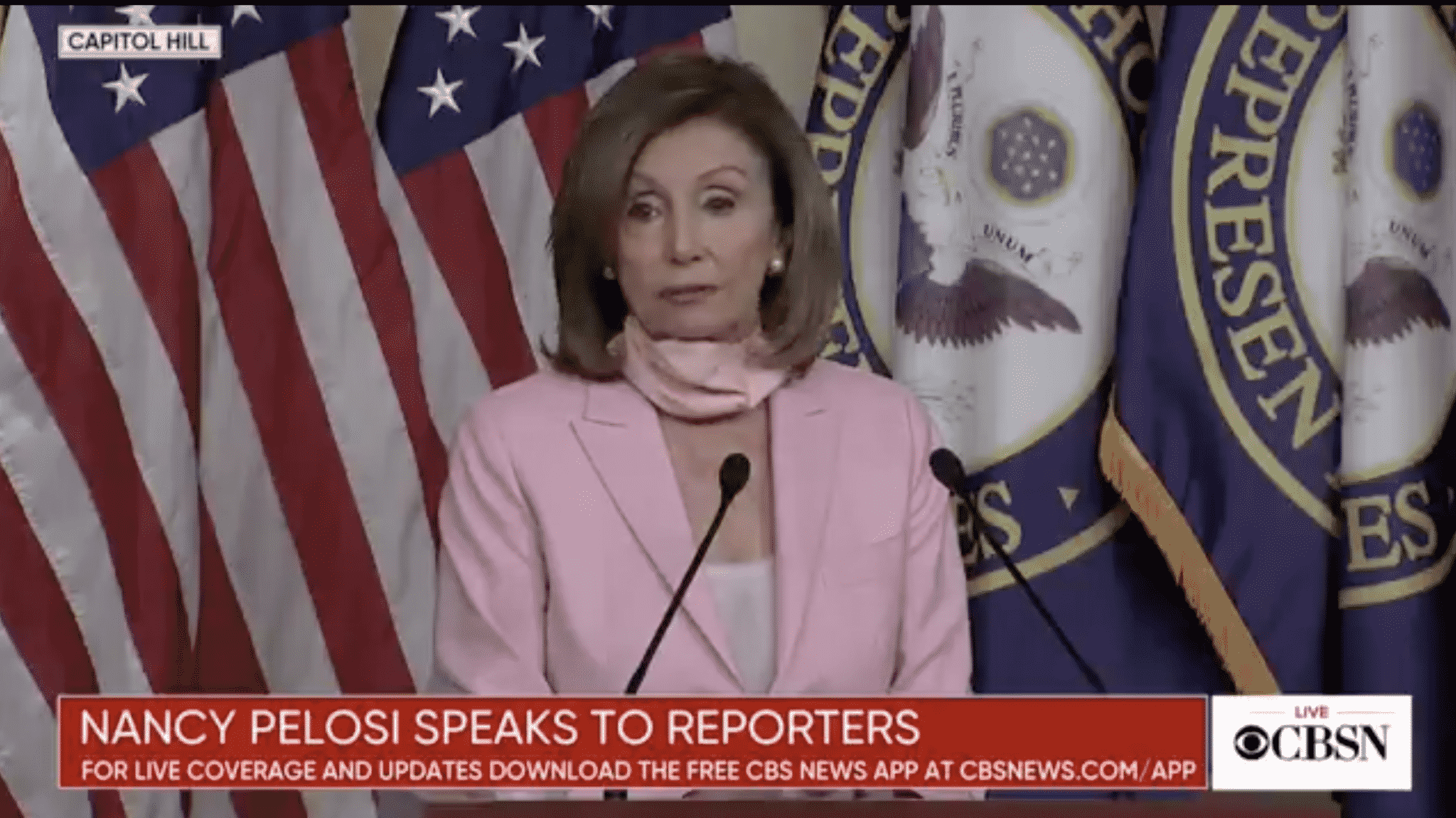 Pelosi Says Trump Is ‘Clearly Ethically Unfit’ for Office but That ‘Didn’t Seem to Matter’ to Bolton