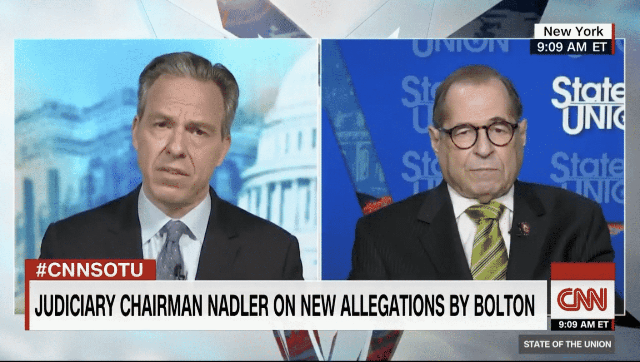 Nadler Says House Democrats Are ‘Not Interested’ in Hearing Testimony From John Bolton