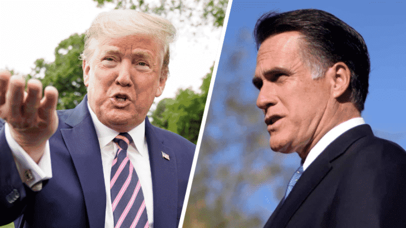 Trump Weighs in on Romney Joining Protesters in Washington, DC