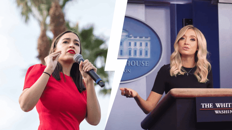 AOC Fires Back After White House Press Secretary Calls Her a Biden Adviser