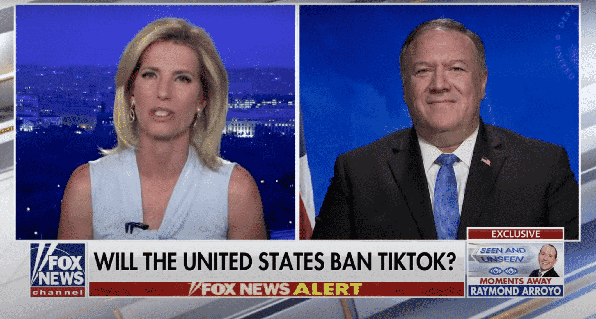 Pompeo Signals US Considering Banning Chinese Social Media Apps