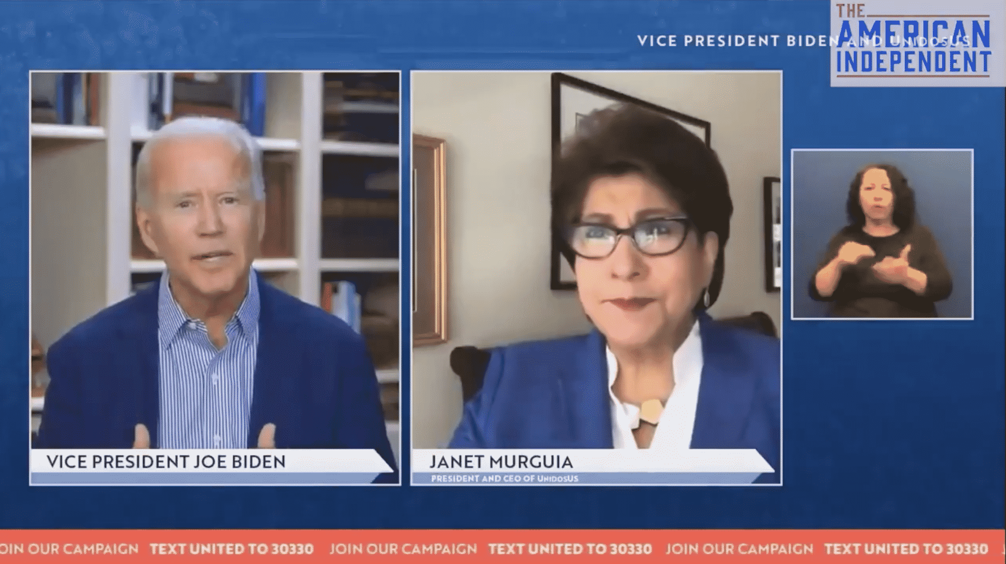 Biden Tells Trump to Stop Sharing Coronavirus Claims From a ‘Crazy Woman’