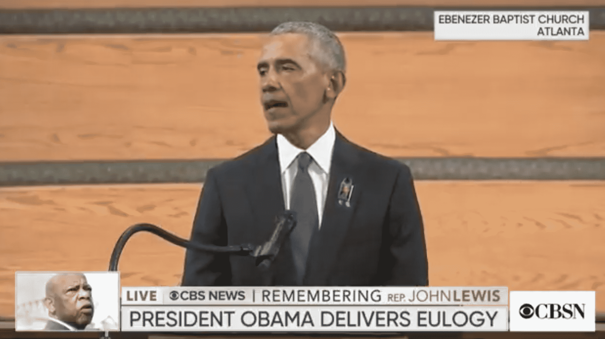 Obama Takes Shot at Trump, Republicans Over Voting Rights During Tribute to John Lewis