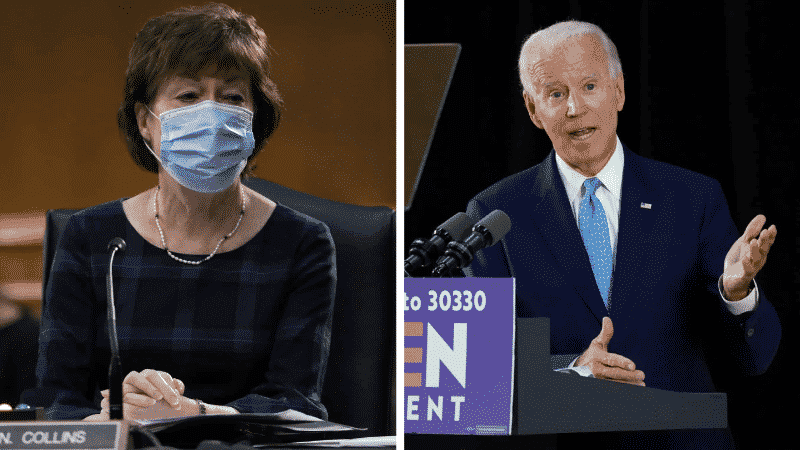 Collins Says She Will Not Campaign Against Biden: ‘I Do Not Campaign Against My Colleagues’