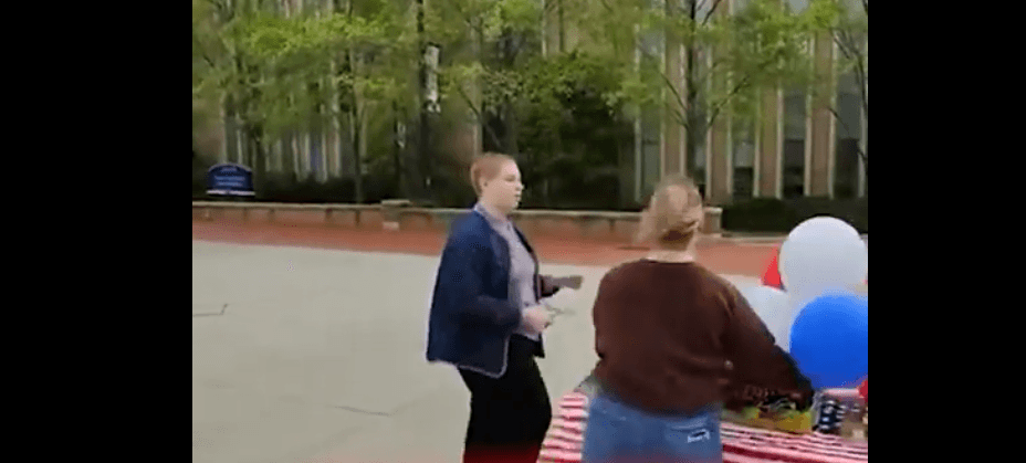 Student Accused of Vandalizing TPUSA Campus Booth, While Making Chilling Remark