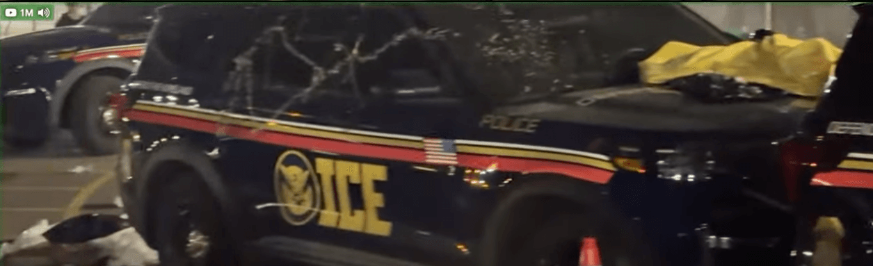 Tensions Flare Again Outside ICE Facility