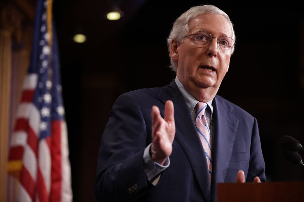 McConnell, 84, Hospitalized Sunday