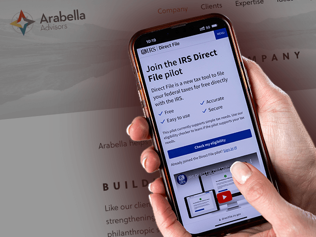 Liberal Dark Money Network Arabella Advisors and Other Progressive Non-Profits Are Behind the Push for the IRS’s Direct File Initiative