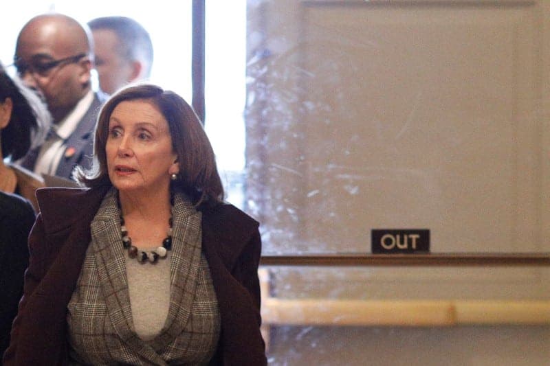 House Democrats Huddle Ahead of Expected Transfer of Trump Impeachment Charges to Senate