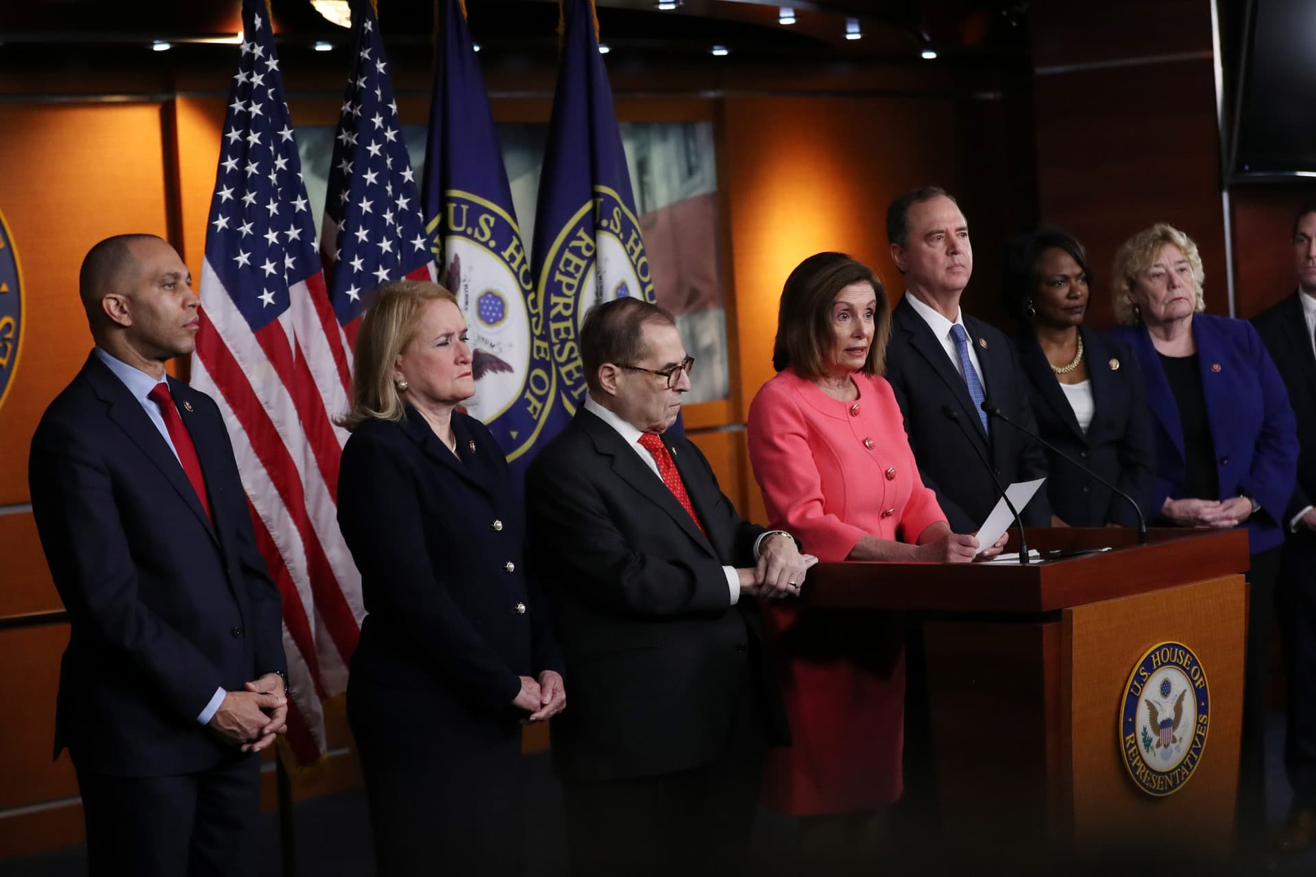 Pelosi Names Seven Impeachment Managers for Senate Impeachment Trial