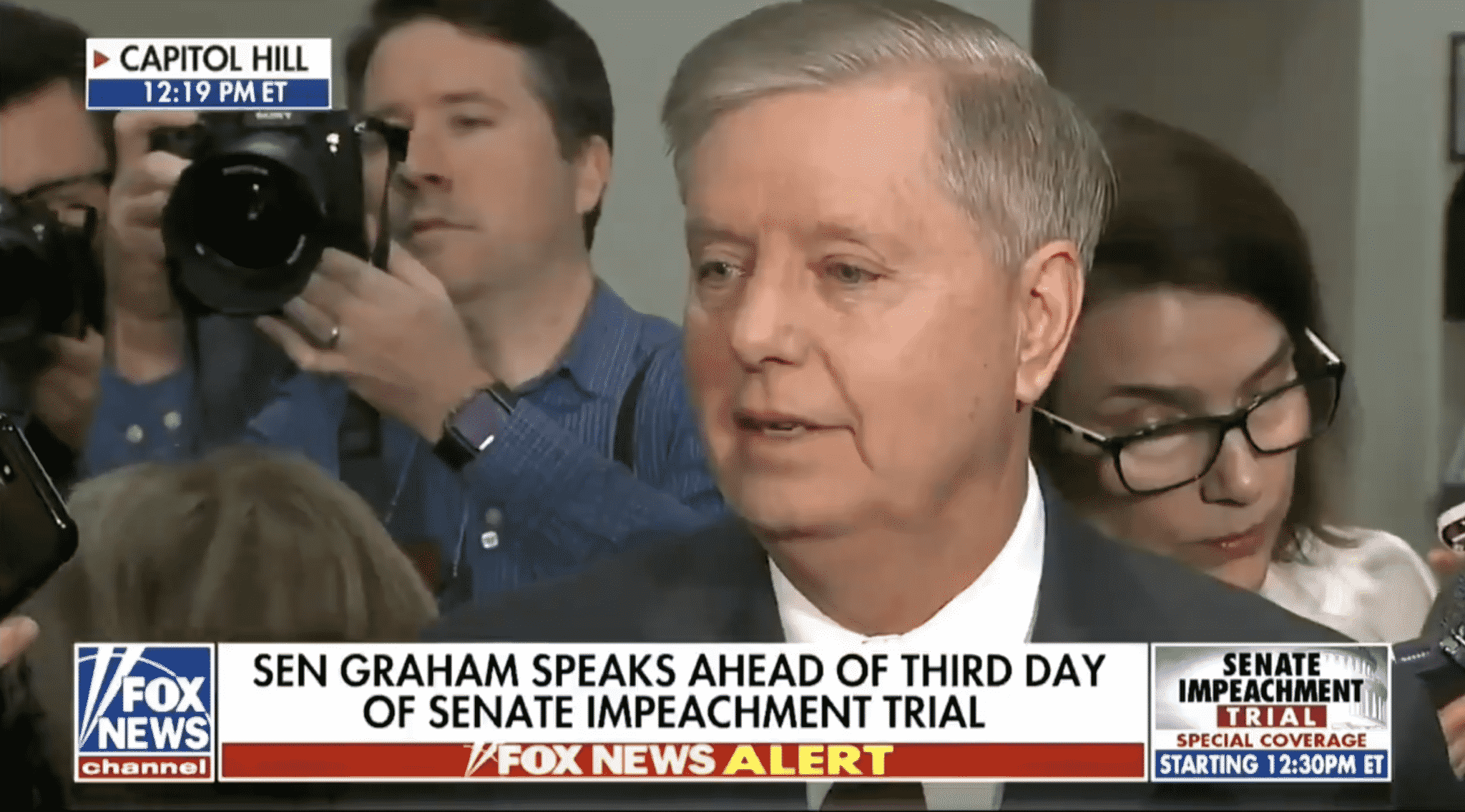 Graham Denies Trump Held up Ukraine Aid for Electoral Reasons: He Would Hold up Aid to âAlmost Anywhereâ