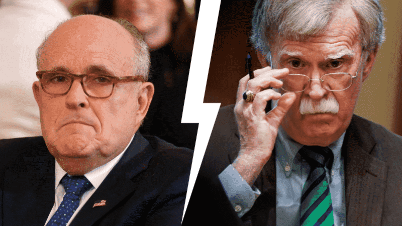 Giuliani Calls Bolton a âBackstabber,â Says He âNever Winkedâ in Expressing Concern on Ukraine