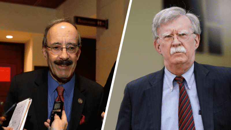 House Foreign Affairs Chairman Says Bolton Suggested He Look Into the Outster of Ukraine Ambassador