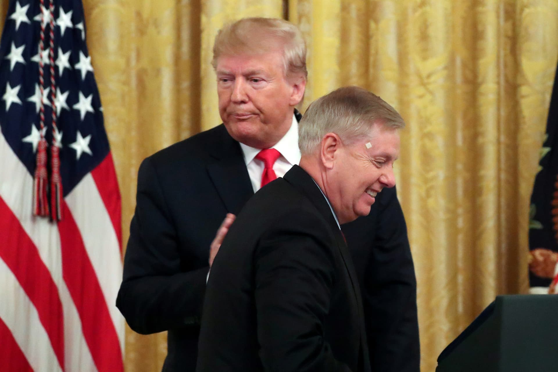 Graham Breaks With Trump: āI Donāt Think Bubba Wallace Has Anything to Apologize Forā