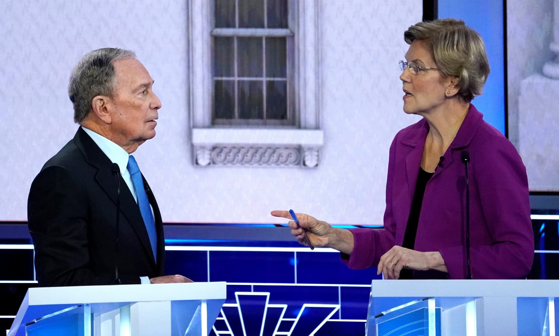 Bloomberg Forgets Warren Is Still in the Race When Asked If He Would Take Third-Place
