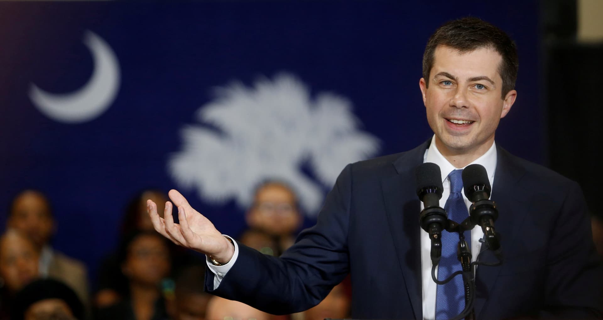 Buttigieg Courts South Carolina Black Voters With His Veteran Status