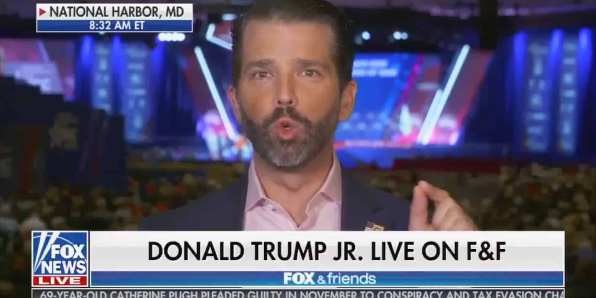 Donald Trump Jr.: Dems Hope Coronavirus āComes Here and Kills Millions of Peopleā