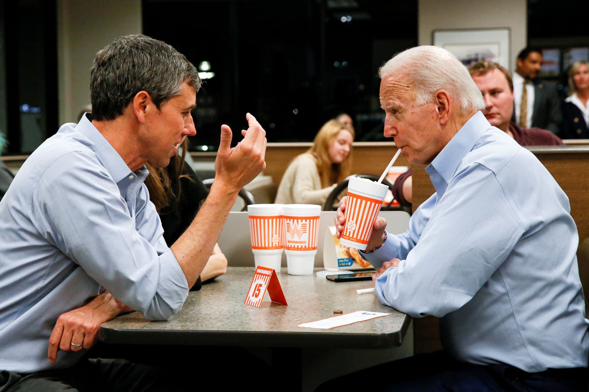 In a Texas Chicken Joint, Biden and Onetime Rival Buttigieg Unite to Stop Sanders