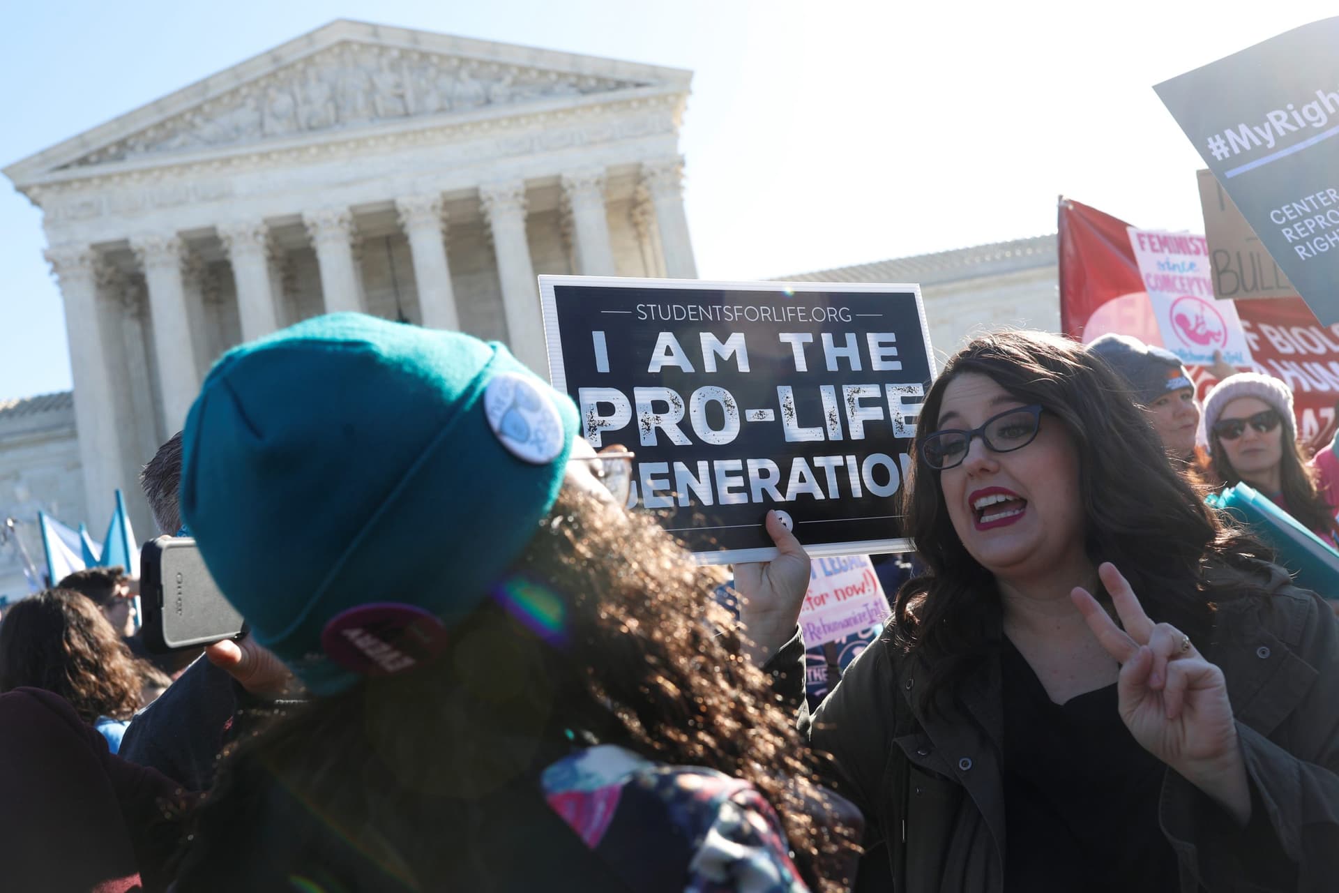 āNot Going Backā: Abortion Rights Forces Voice Worry Outside U.S. Supreme Court