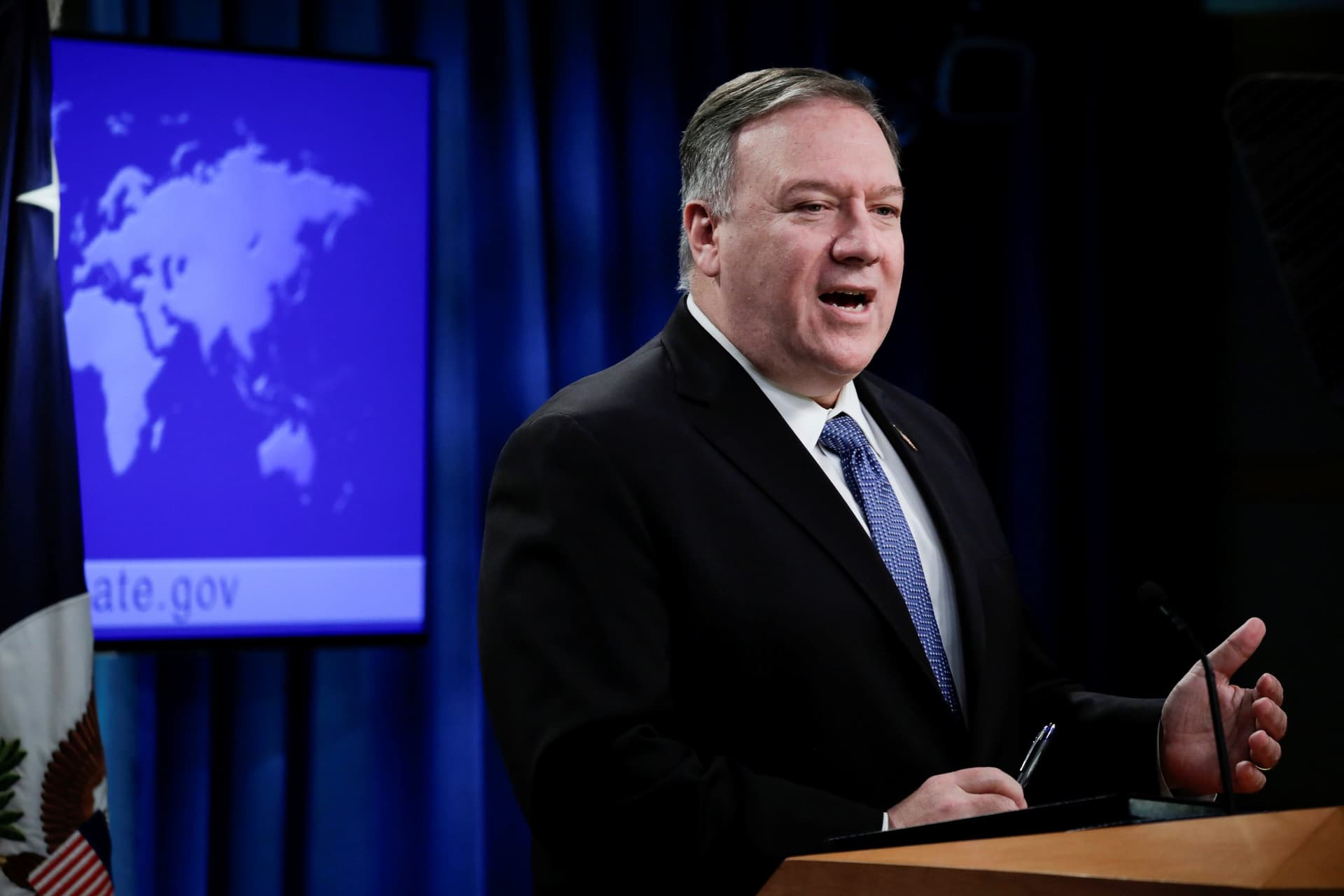 Pompeo Says Violence in Afghanistan Must Stop for Peace Process to Move Forward
