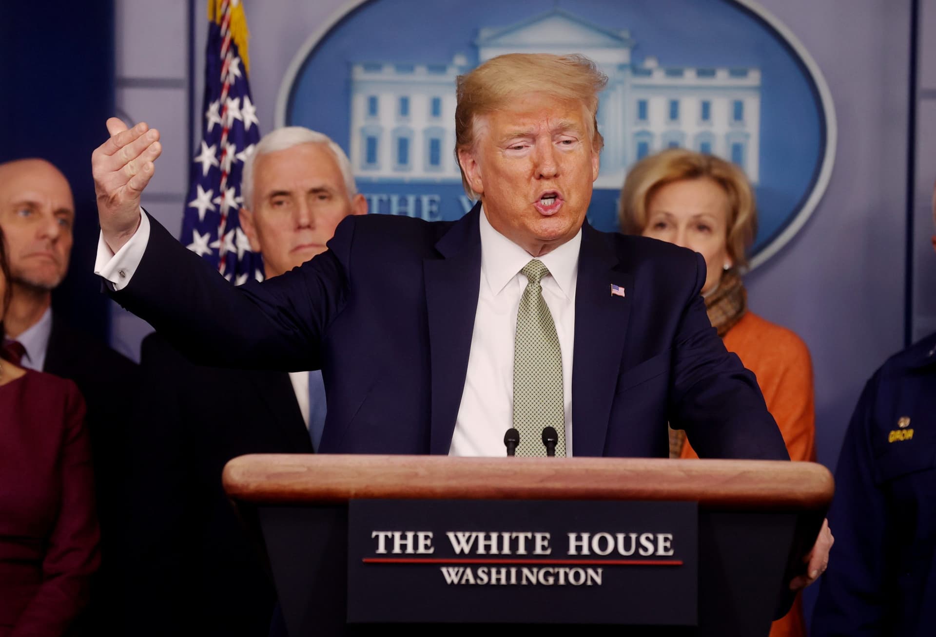 Trump Admin Supports Giving Americans Money to Help off Set Financial Pains From Coronavirus