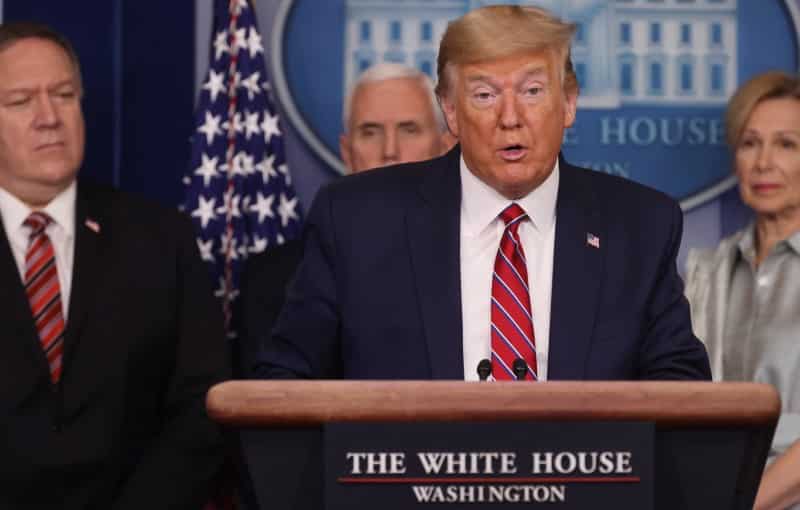 Trump Takes Jab at Bloomberg During Press Conference: ‘How’s Michael’