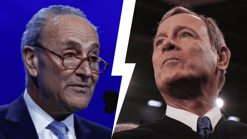 Chief Justice Roberts Slams Schumer In Rare Rebuke: Those Are ‘Threatening’ Remarks
