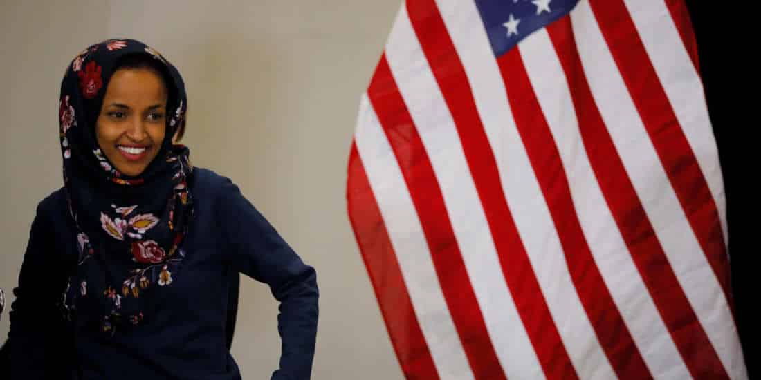 Omar Says She Thinks Biden Must Pick a Person of Color to Be His Running Mate