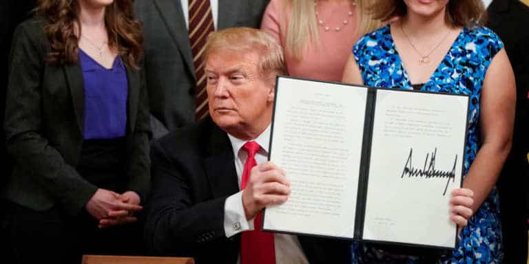 Treasury Dept. Orders IRS to Print Trump’s Name on Stimulus Checks