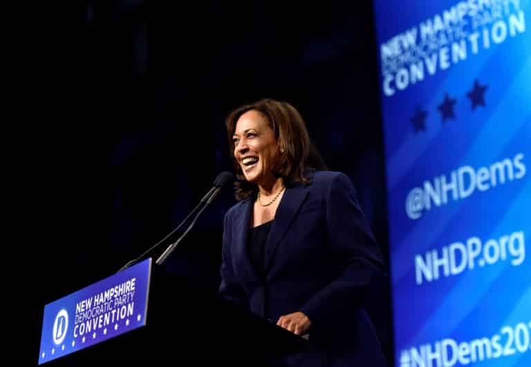 Kamala Harris Says She Would Be āHonoredā to Serve as Bidenās Vice President