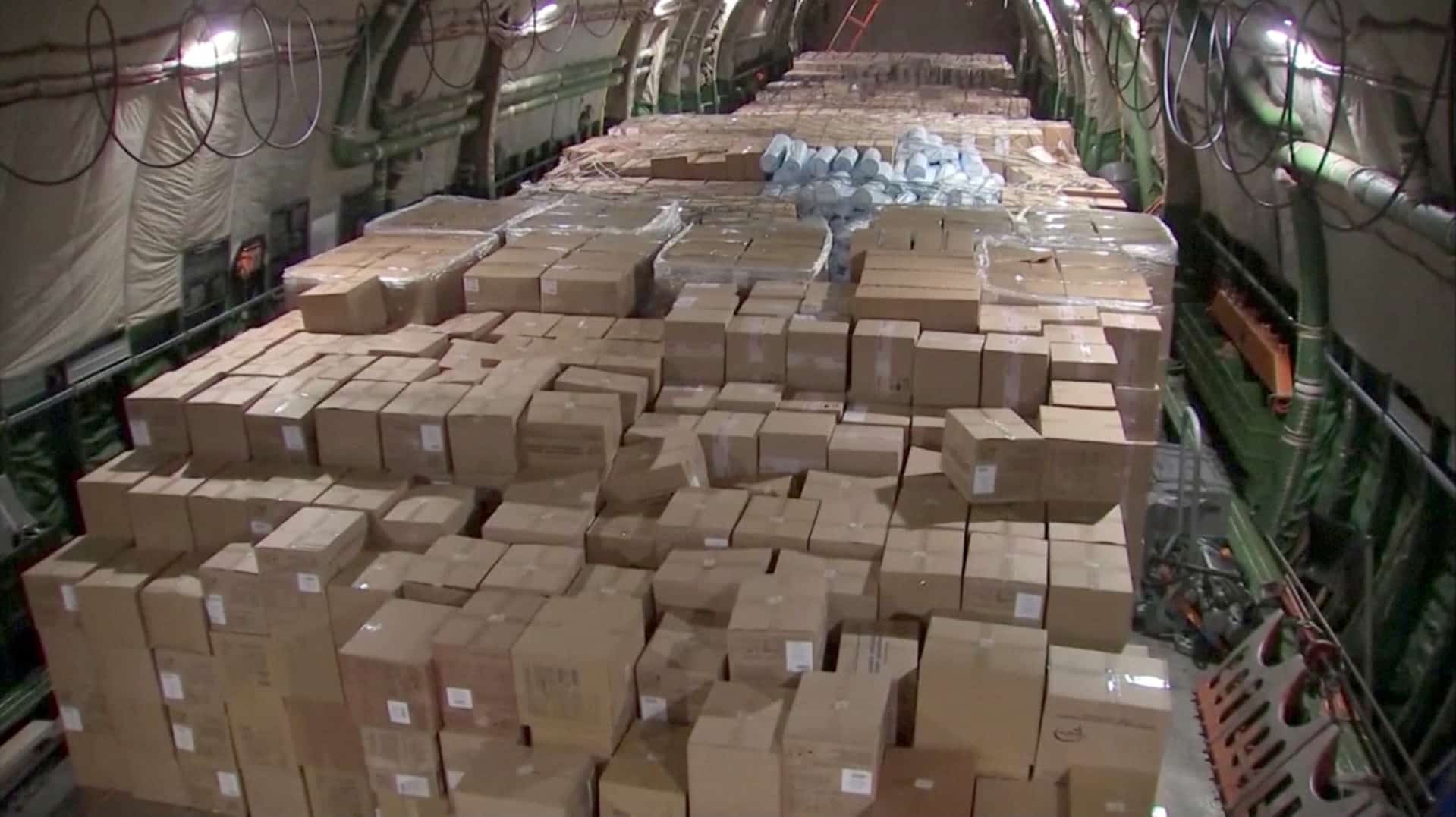 Russian Plane Takes off for U.S. With Coronavirus Help Onboard: State TV