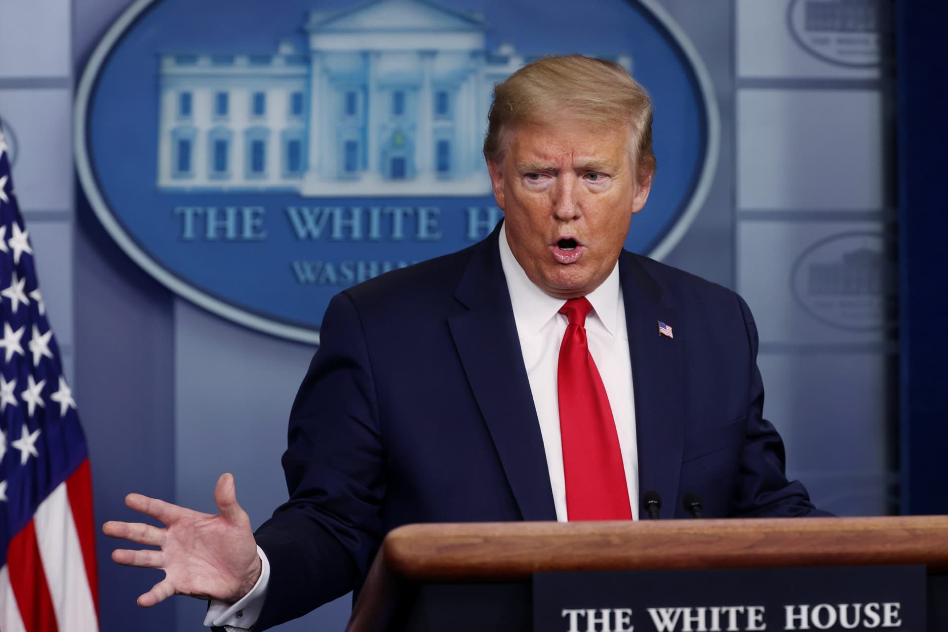 Governors Report Increase in Calls Concerning Trump’s Coronavirus Treatment Comments