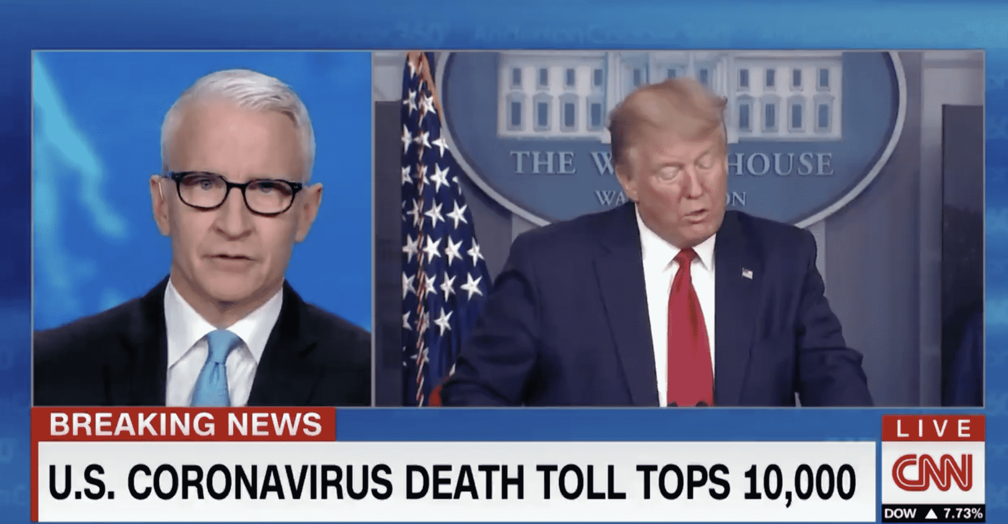Anderson Cooper Accuses Trump of Using Coronavirus Briefings as a âReelection Platformâ
