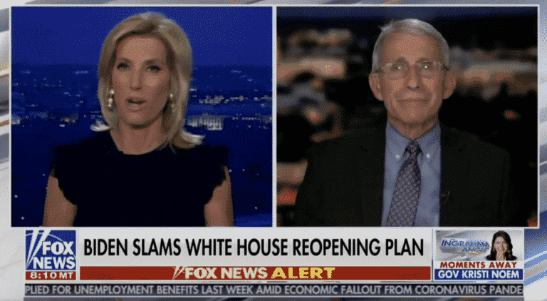 Fauci Calls Laura Ingrahamâs Comparison Between Coronavirus and HIV âMisleadingâ