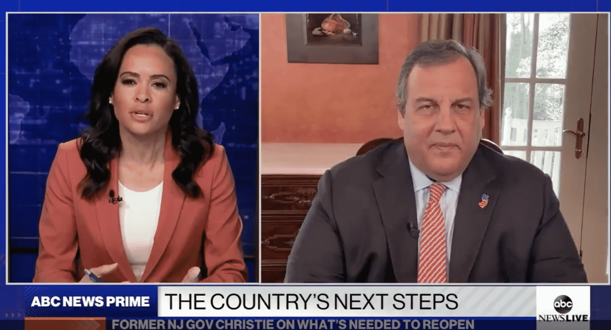 Chris Christie: The US Cannot Wait Until Every American Is Tested Before the Economy Reopens