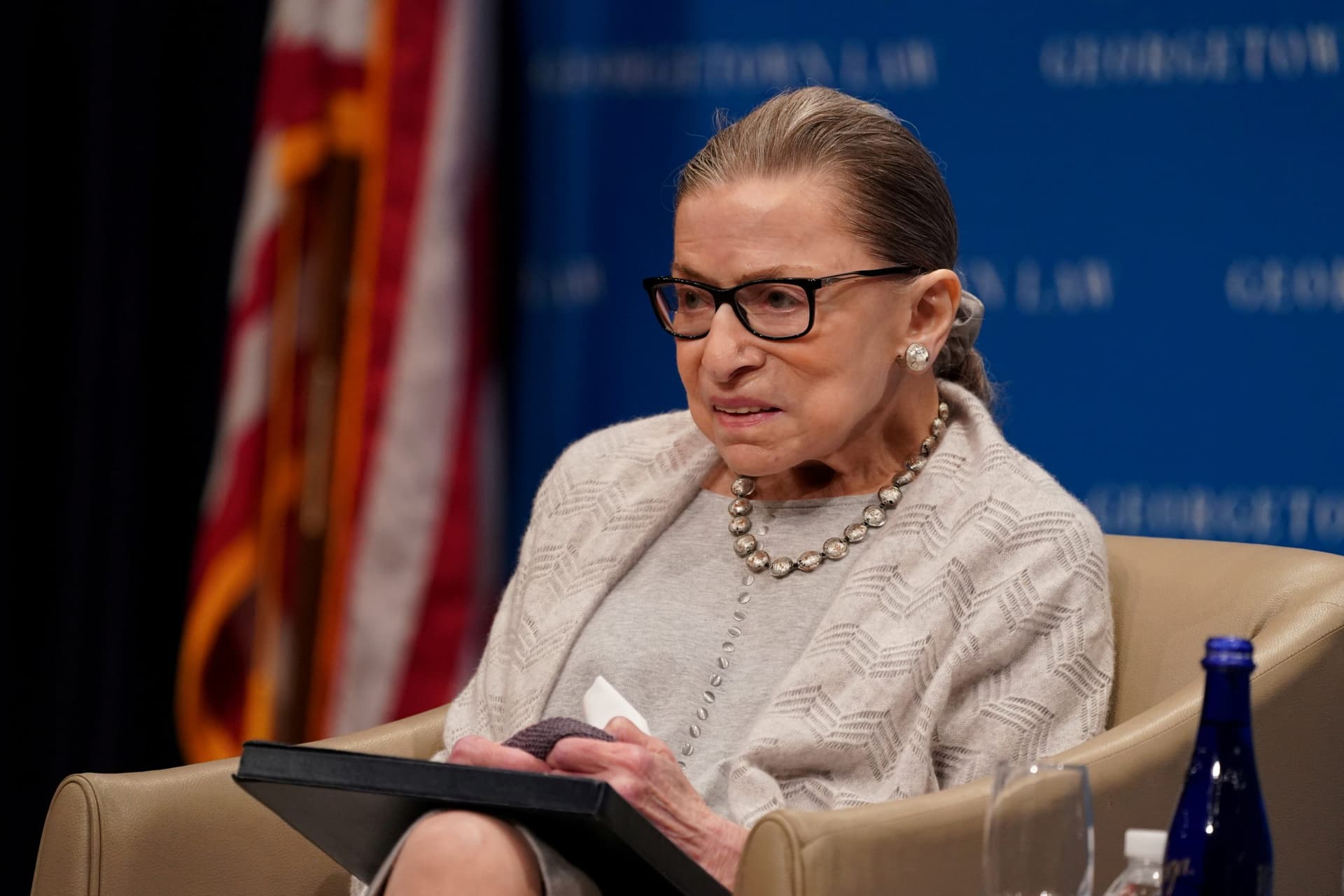 US Supreme Court’s Ginsburg in Hospital After Possible Infection