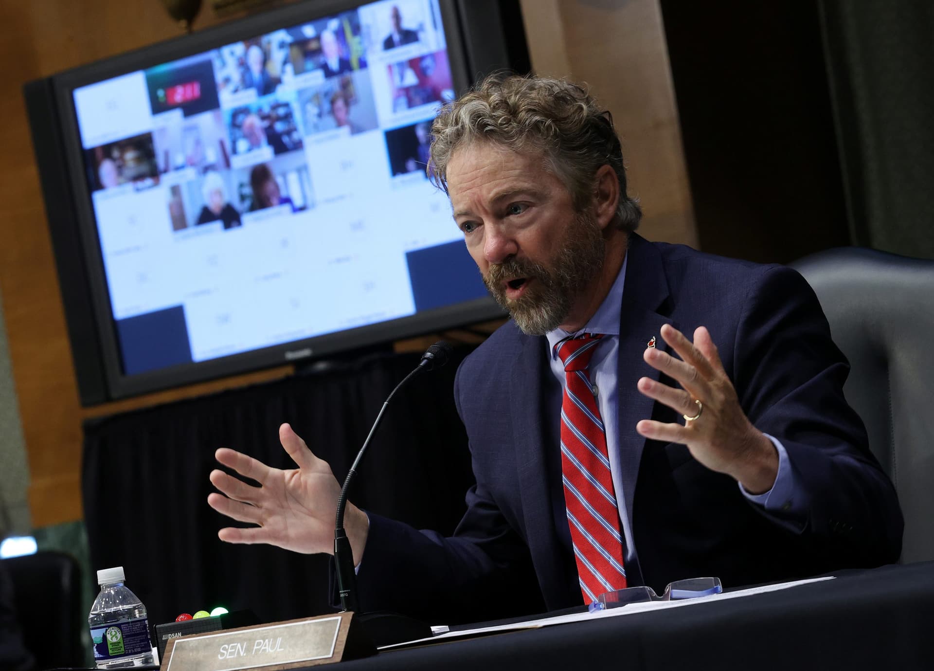 Rand Paul Responds to His Heated Exchange With Dr. Fauci During Hearing