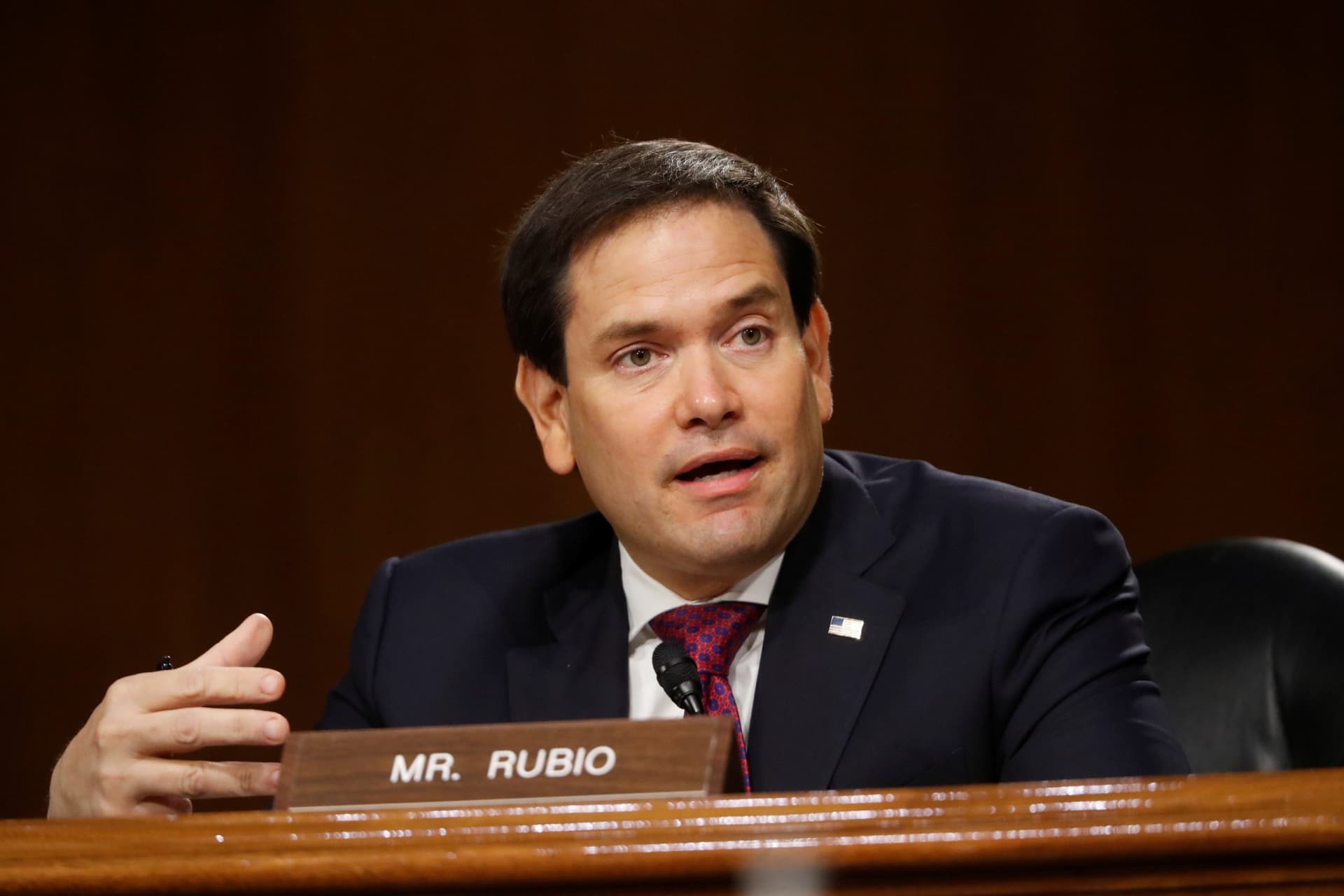 Senator Rubio Chosen as Acting Intelligence Committee Chairman