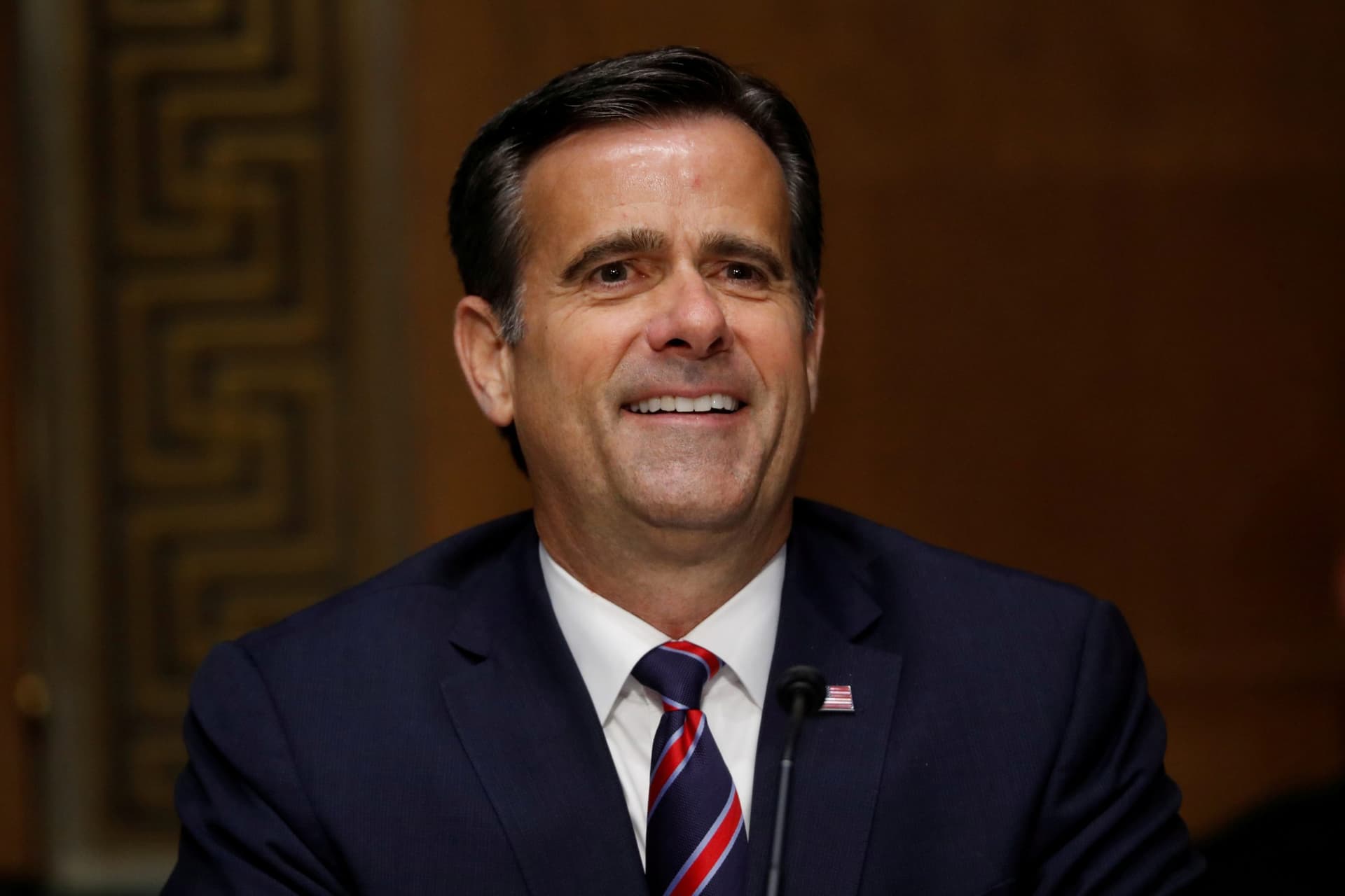 US Senate Panel Backs Trump Nominee Ratcliffe to Be Top US Spy